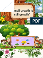 "Small Growth Is Still Growth": Presenters