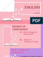 Degree of Comparison