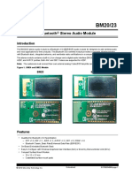 BM20 23 Bluetooth Stereo Audio Module Data Sheet DS70005406B