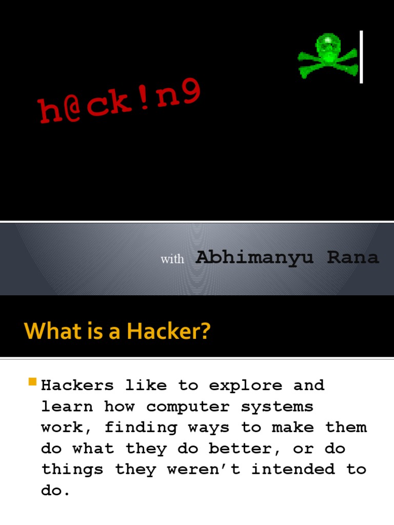Hacking | PDF