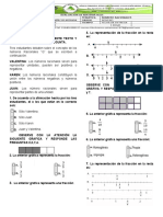 Evaluación Número Racionales Q