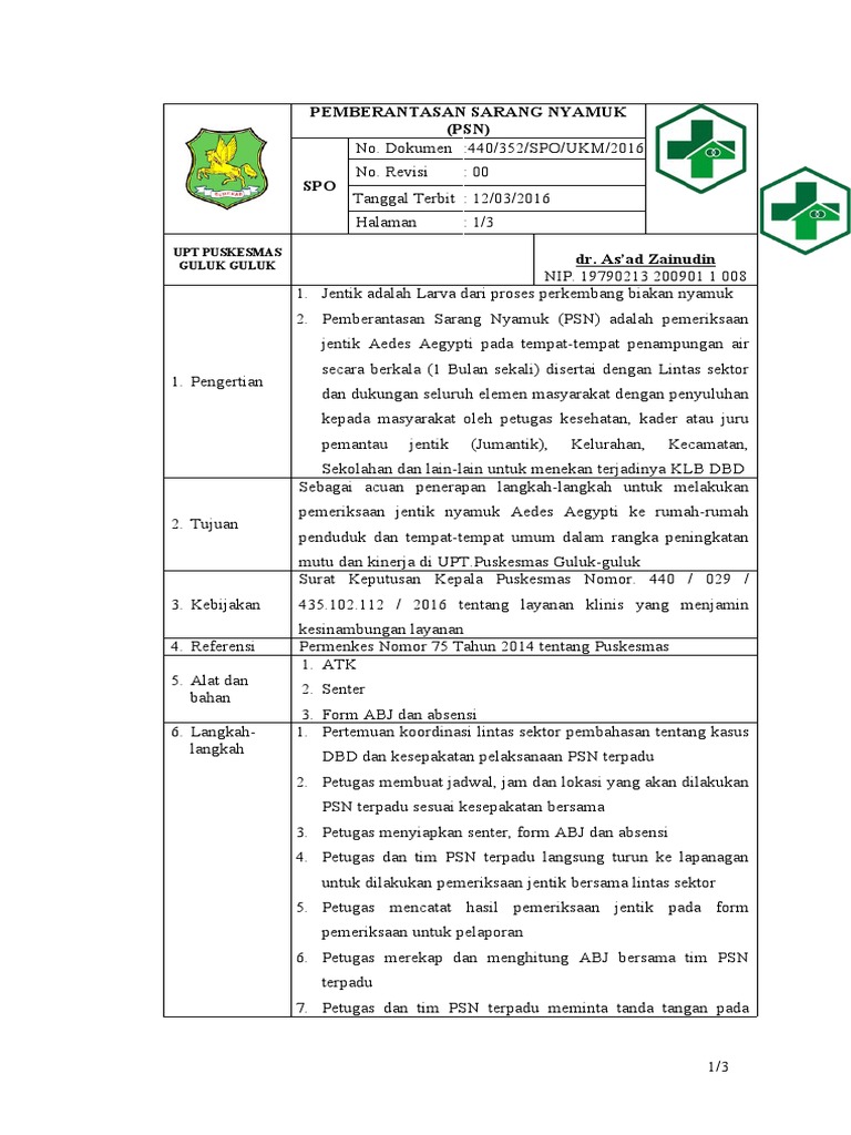 Memberantas Sarang Nyamuk | PDF