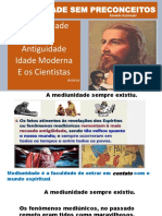 Apostila - MEDIUNIDADE ANTIGUIDADE MODERNA CIENTISTAS 