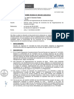 Informe Técnico Nº 080-2021-ANA-DOUA