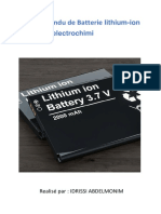Compte Rendu de Batterie Lithium