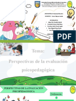 Perspectivas de La Evaluación Psicopedagógica