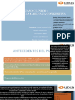 Caso Clínico: Insuficiencia Cardiaca Congestiva: Integrantes: Javiera Henríquez Acuña