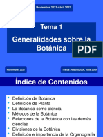 Organografía Vegetal: Guía de estudio sobre órganos de plantas