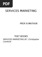 Dissertation statistical services marketing lovelock