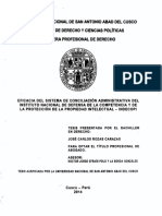 Universidad Nacional de San Antonio Abad Del Cusco Facul de Derecho Y Ciencias Politicas Carrera Profesional de Derecho