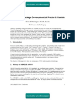 ABAQUS For Package Development at Procter & Gamble