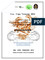 Convocatoria 3era Copa Veracruz Na