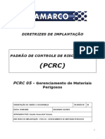 PCRC 05 - Gerenciamento de Materiais Perigosos
