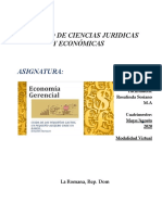 Guia IV - Economia Gerencial-La Planificación Economica Empresarial