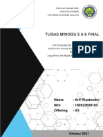 Arif Riyatmoko - 180523630103 - Tugas Minggu 5 - 6 Final