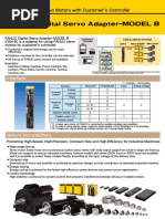 Digital Servo Adapter-MODEL B: Driving FANUC Servo Motors With Customer' S Controller