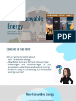 Chapter 4-Non-Renewable Energy Sources