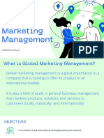 F 3global Marketing Management