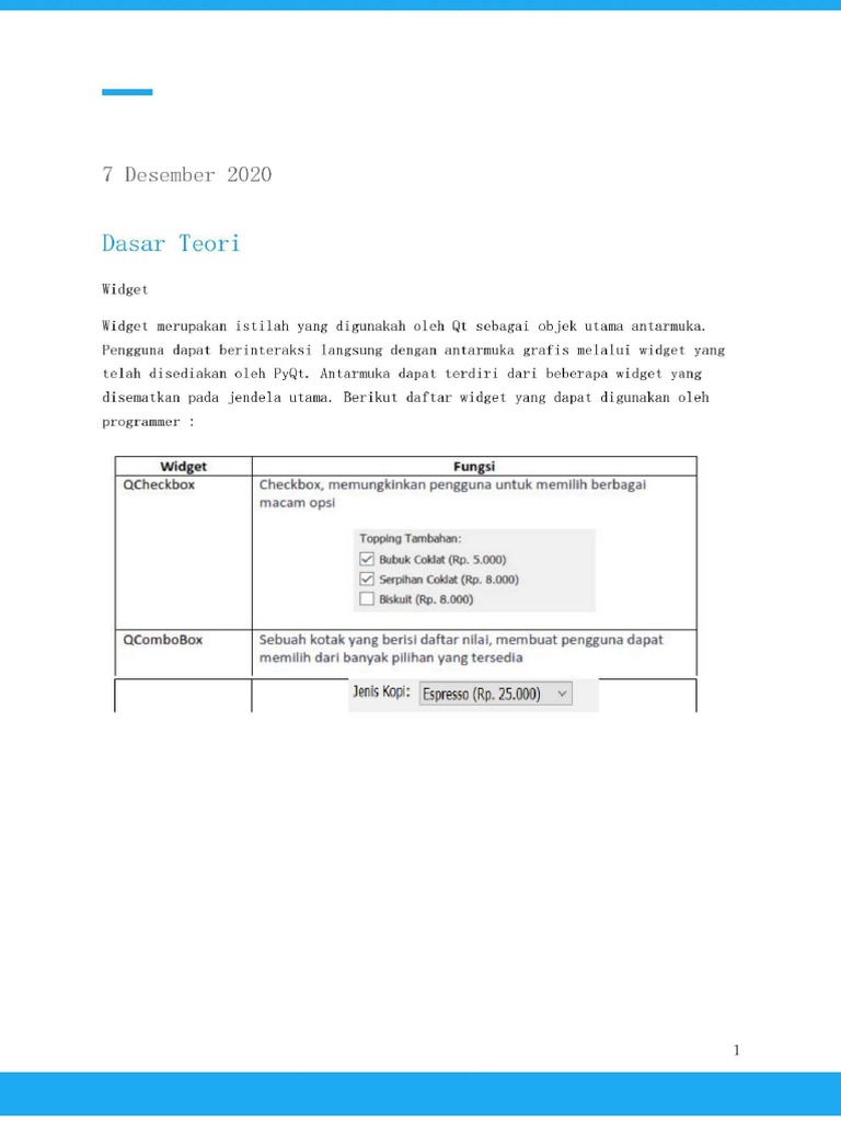 PyQt5 Widget | PDF