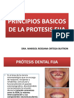 CLASE 1 - PRINCIPIOS BASICOS DE LA PROTESIS FIJA