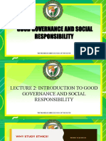 2. INTRODUCTION TO GOOD GOVERNANCE AND SOCIAL RESPONSIBILITY