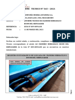 Informe Tecnico Cilindro Hidraulico Boom Del Shiploader