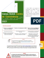 Guia Censo SUAS Centros Convivência