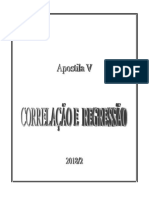 Apostila V - Correlação e Regressão