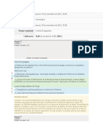 Examen 4 Derechos Humanos y Genero