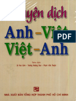 Luyện Dịch Anh-Việt Việt-Anh (NXB Tổng Hợp 2009) - Lê Huy Lâm - 282 Trang