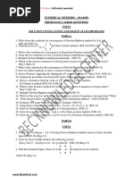 090 - MA8491, MA6459 Numerical Methods - Question Bank 1