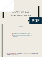 Chapter 7.4 Solid-Liquid Extraction