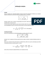 Combinação Exercicios