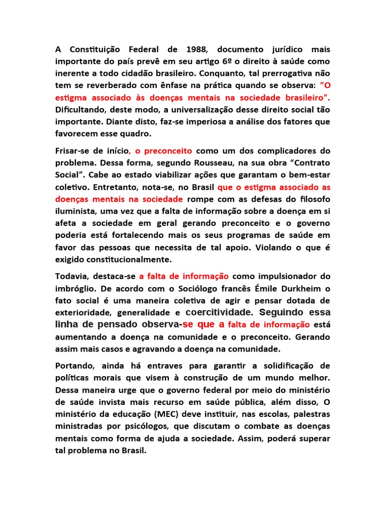 A Constituição Federal De 1988 Pdf