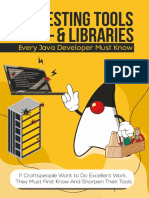 Testing Tools and Libraries Every Java Developer Must Know Sample Chapter