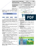 Atividade - 1ª Série - Geografia - Semana 13 - MALB