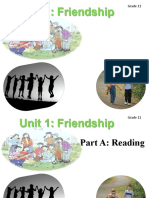 Unit 1 Friendship - READING