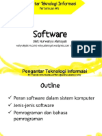 Peran Software dalam Sistem Komputer