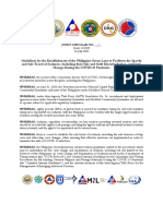 Philippine Green Lane Guidelines for Seafarers