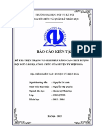 Thực Trạng Và Giải Pháp Nâng Cao Chất Lượng Đội Ngũ Cán Bộ, Công Chức Của Huyện Uỷ Hiệp Hoà