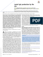 Regulation of Neonatal Iga Production by The Maternal Microbiota