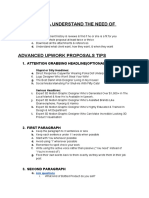 Advanced Upwork Proposals Tips