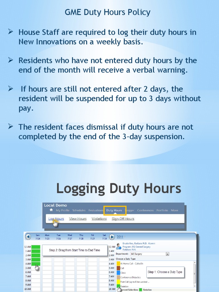 Duty Hours PDF