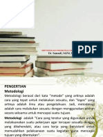 Dr. Samudi, M.PD, M.M.: Metodologi Penelitian Pendidikan