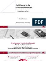 Informatik C WS 19 20 00 Organisatorisches