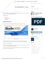 Programación en Studio 5000 - Crear y simular un proyecto
