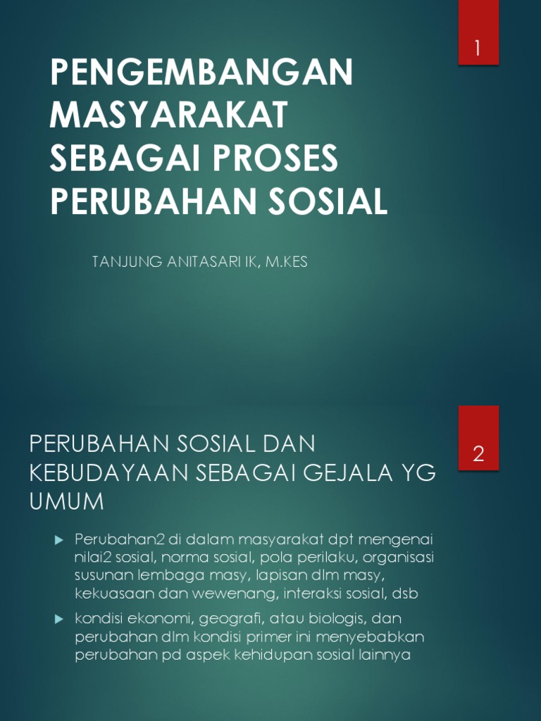 Mempersiapkan Masyarakat Desa Sikabau untuk Menghadapi Perubahan Sosial yang Cepat