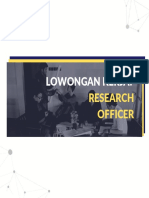 Job Opening Research Officer ID