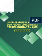 Laporan BMN BPOM TA 2019 Audited