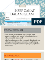 Konsep Zakat Dalam Islam PI (G1 No.5)